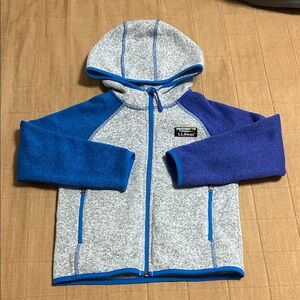 L.L. Bean Kids' Sweater Colorblock Fleece